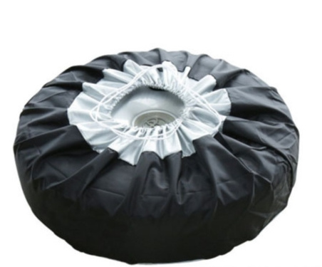 Oxford Car Tyre Cover Bag Hot Sales High Quality Tire Cover with Handle Spare Tire Bag Dustproof Durable Wheel Storage Tote Bag