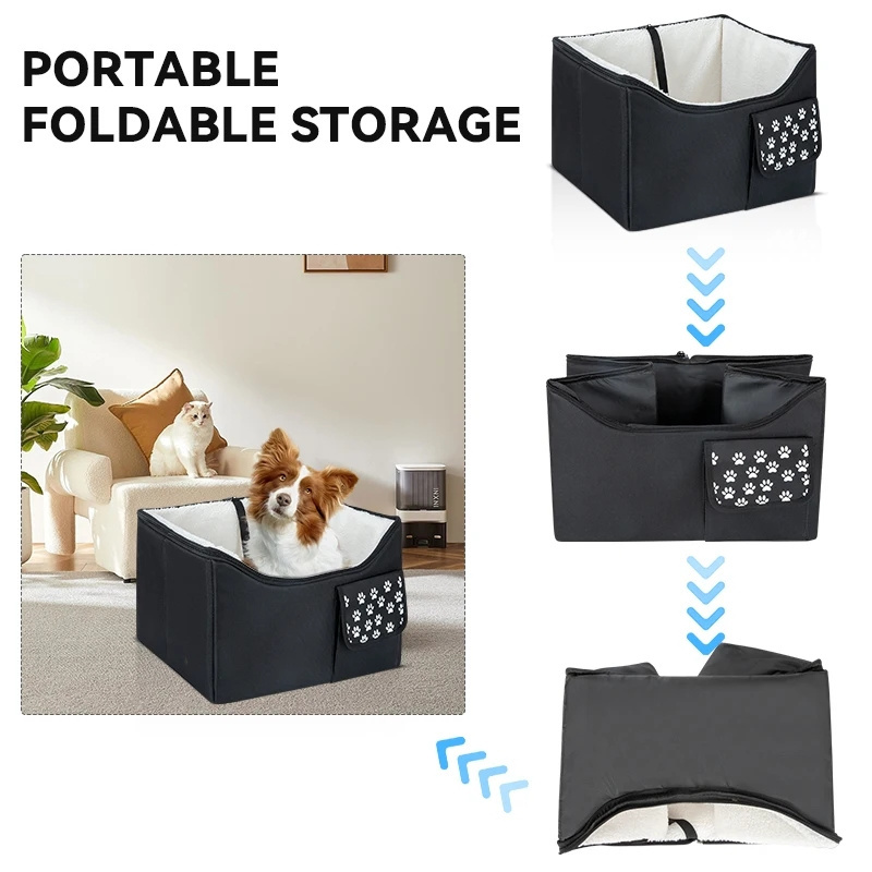 Collapsible Dog Travel Car Seat Top Cover Dog Car Carrier Portable Travel Pet Bag Outdoor Cat Dog Car Pet Carrier