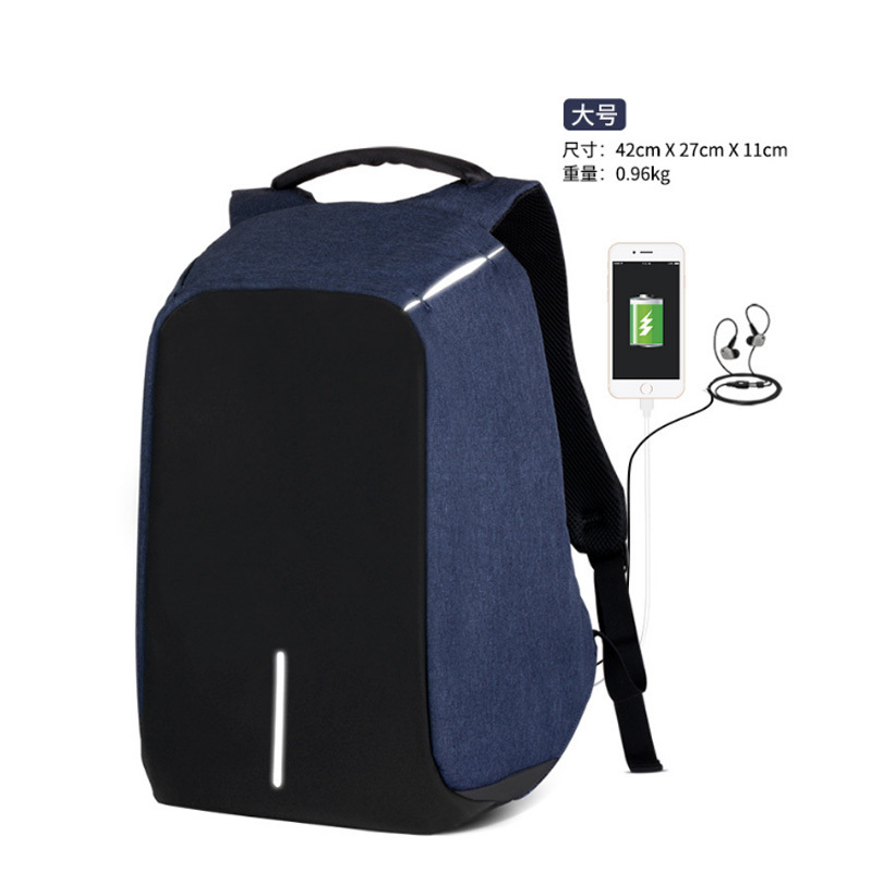 New Custom Large Capacity Laptop Backpack Water Resistant Anti-Theft Bag with USB Charging Port Lock 15.6 inch laptop backpack