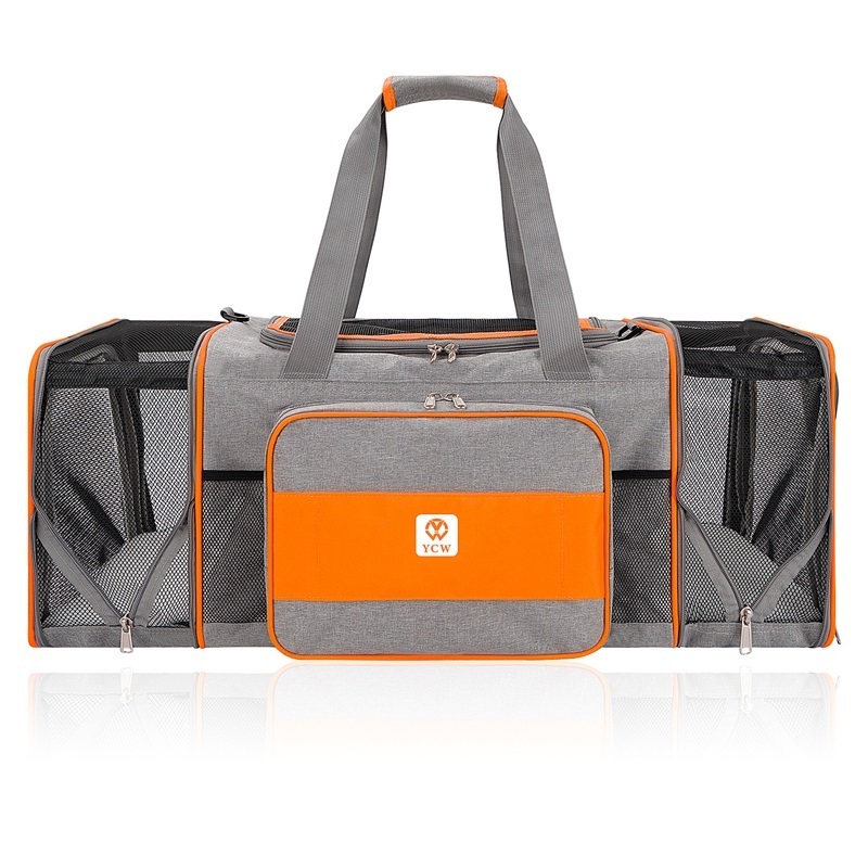 FASHION AIRLINE APPROVED FOLDING PET DOG CARRIER TRAVEL CRATE TOTE BAG