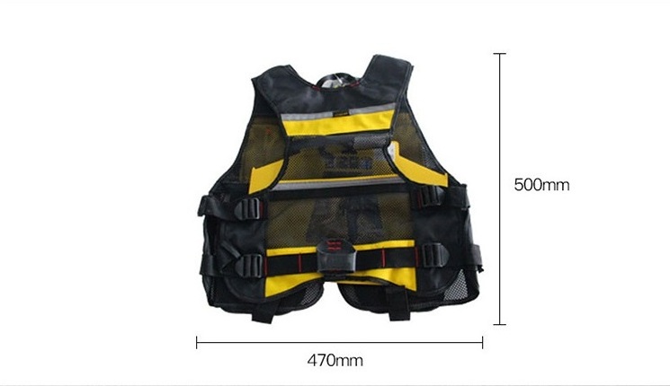 Multi-functional Tool Working Vest Electrician Toolkit Vest Overalls Tool Belt Pack