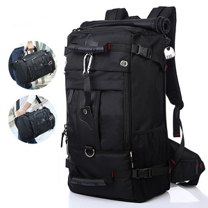 custom logo bagpack 50L mountain backpack tool bags outdoor adventure travelling waterproof tactical hiking backpack