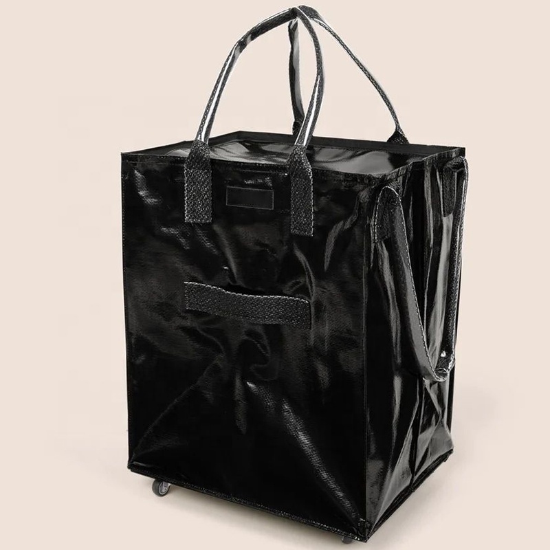 Lightweight Hulken Bags Reusable Grocery Bag On Wheels Shopping Trolley Bags with Unbreakable Handles