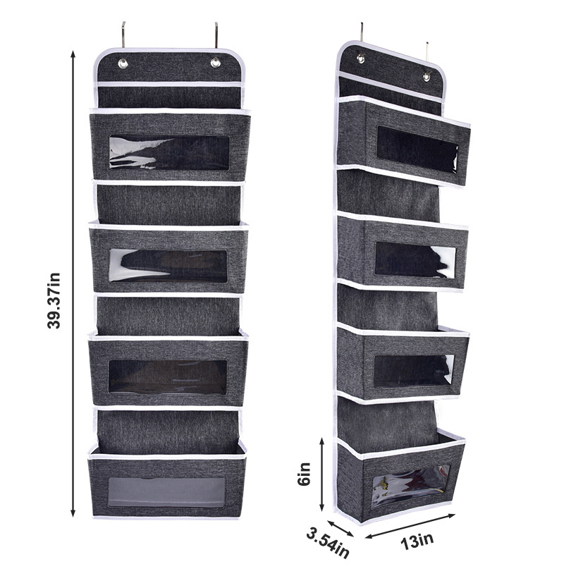 New Product Hanging Closet Organizer with 4 Drawer Baby Nursery Closet, Diaper Caddy Organizer, Slotted Storage Baskets