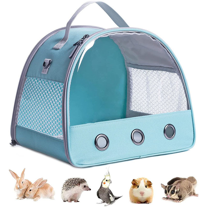 Outdoor Guinea Pig Carrier Bag Small Turtle Hamster Hedgehog Pet Bag Travel Bird Rat Bag Carrier