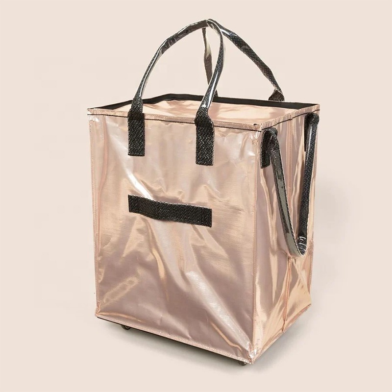 Lightweight Hulken Bags Reusable Grocery Bag On Wheels Shopping Trolley Bags with Unbreakable Handles