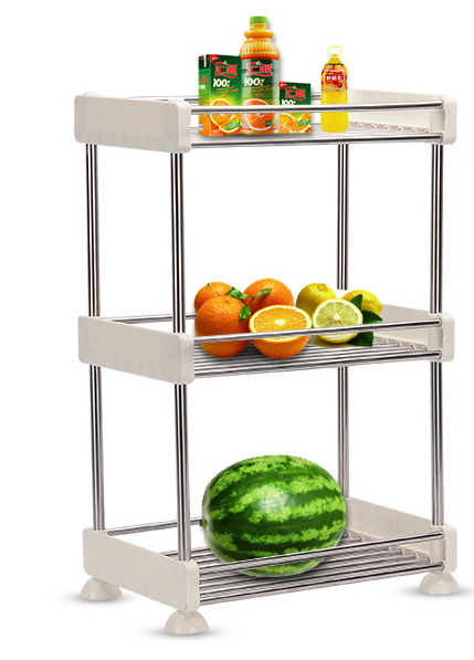 bathroom and kitchen storage  shelf plastic slim shelf