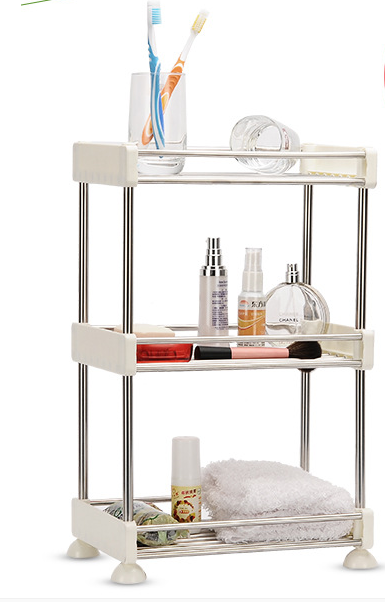 bathroom and kitchen storage  shelf plastic slim shelf