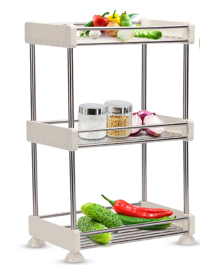 bathroom and kitchen storage  shelf plastic slim shelf