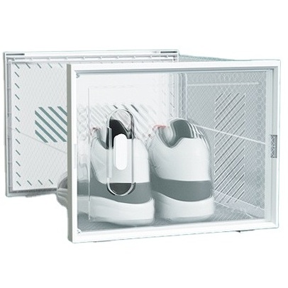 Hot Sell Plastic Clear Sneaker Drop Front Shoe Box Organizer Transparent Shoe Storage.