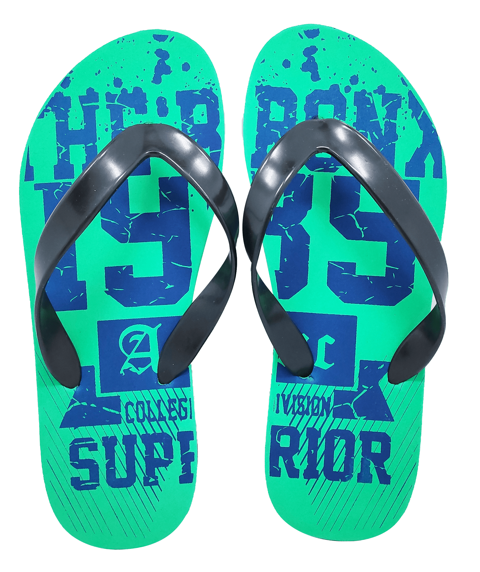 High quality light weight double layer eva sole mix color printed men flipflops men sandals and slippers