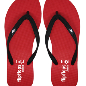 Women Slippers Hot Sales Rubber Printed Flip Flops