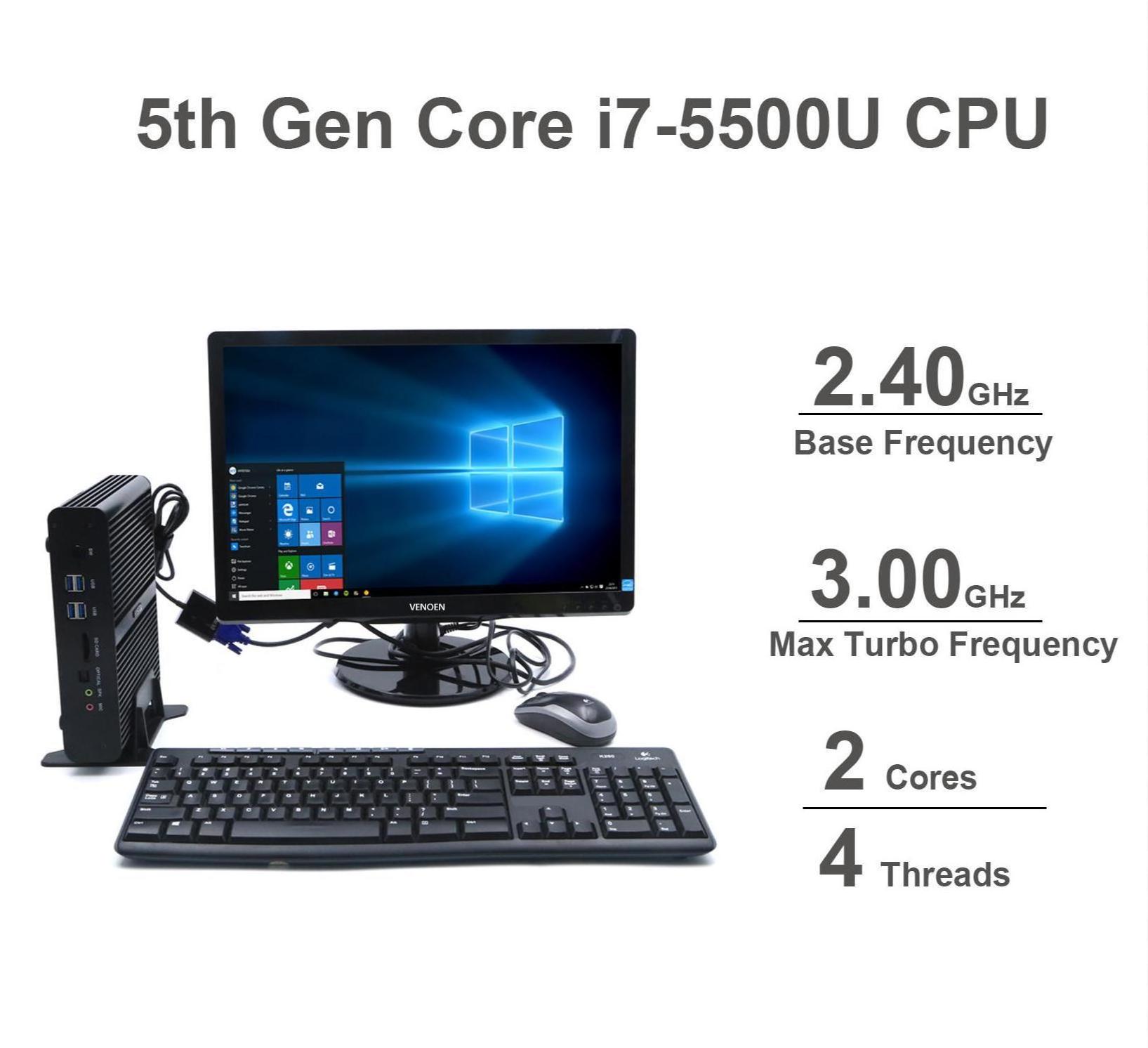 PC Mini 8G RAM 256G SSD Core i7 Gaming Computer Desktop PC Prices in China