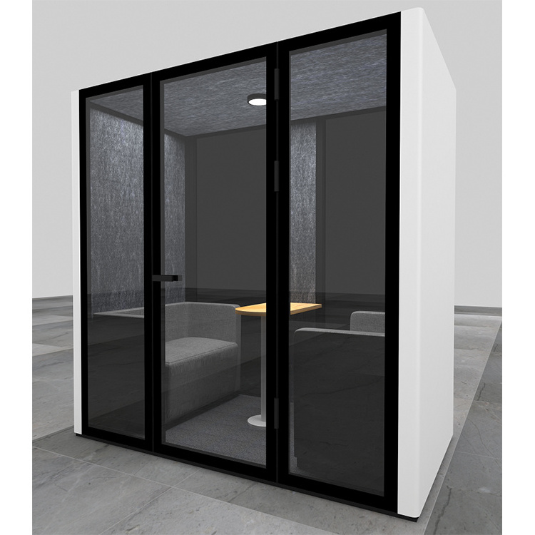 Custom Made Sound Proof Office Soundproof Simple Recording Booth Piano Booth Easy Installation Meeting Soundproof Room