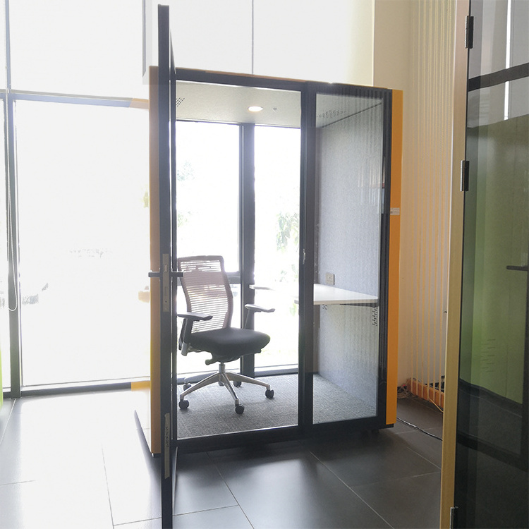 Custom Made Sound Proof Office Soundproof Simple Recording Booth Piano Booth Easy Installation Meeting Soundproof Room