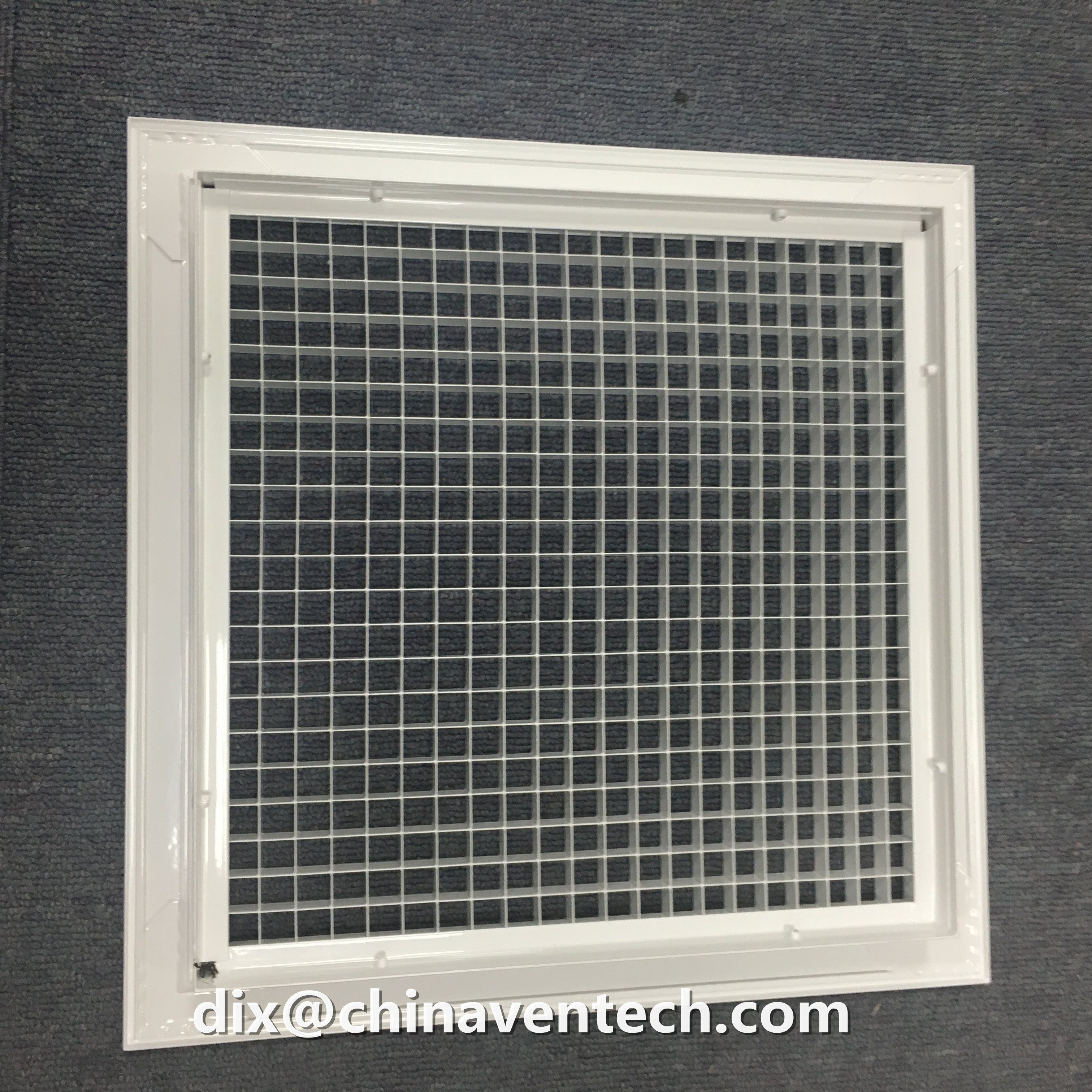 Hvac ceiling tile extract air ventilation vents egg crate grille EG-VA