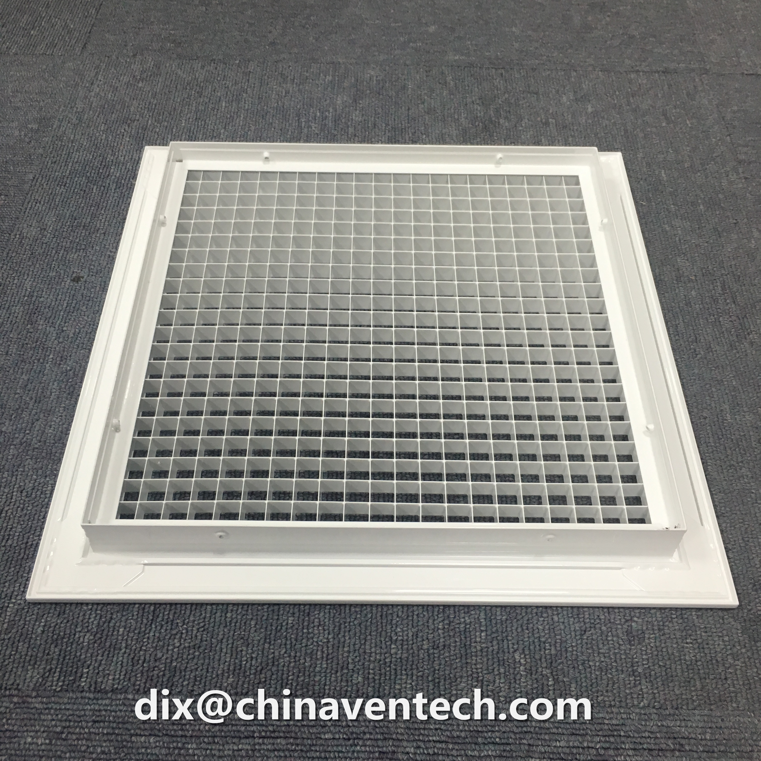 Hvac ceiling tile extract air ventilation vents egg crate grille EG-VA