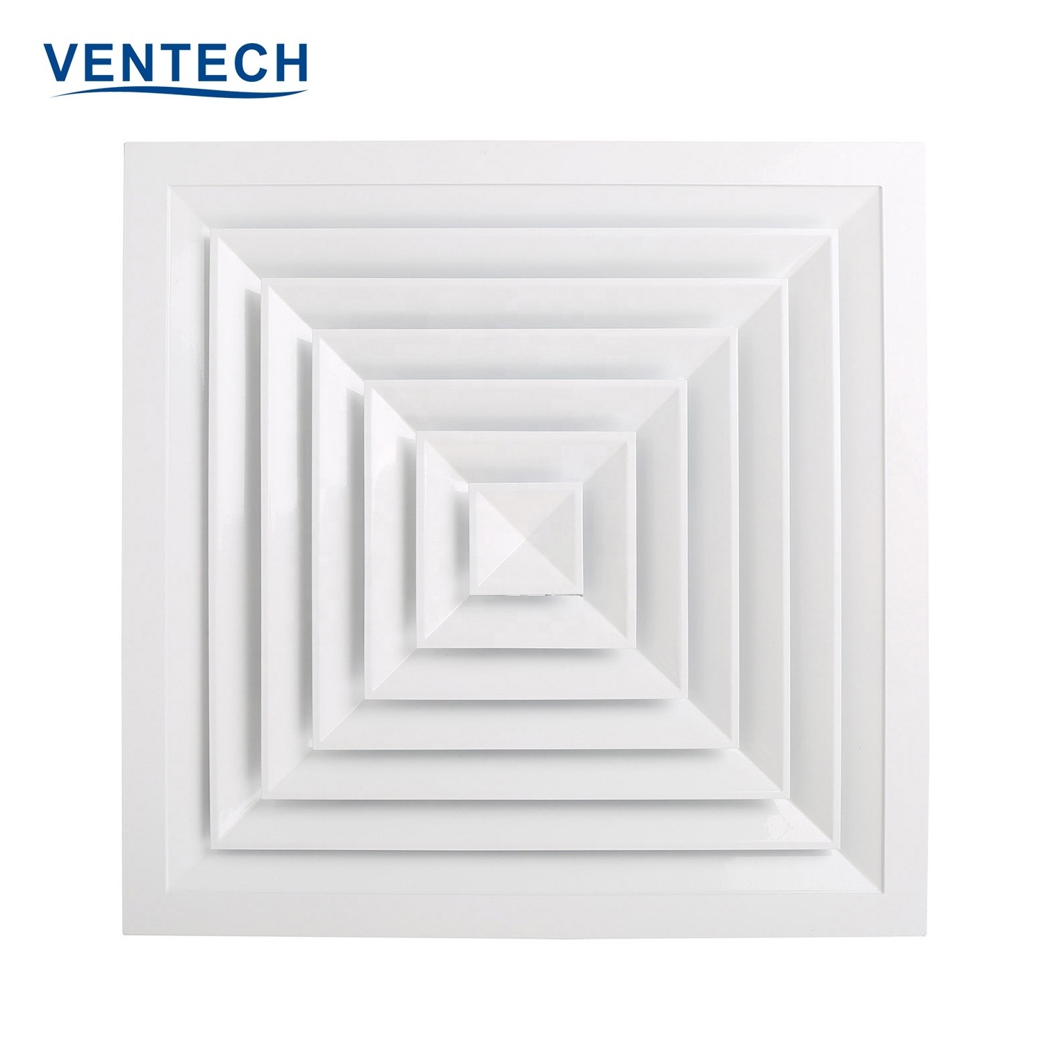 Ventech Hvac Exhaust Air Conditioning Aluminum 4ways Square Ceiling Air Diffusers