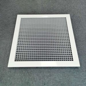 HVAC System  Chinese Factory Car Park Exhaust Air Egg crate Louver for Ventilation