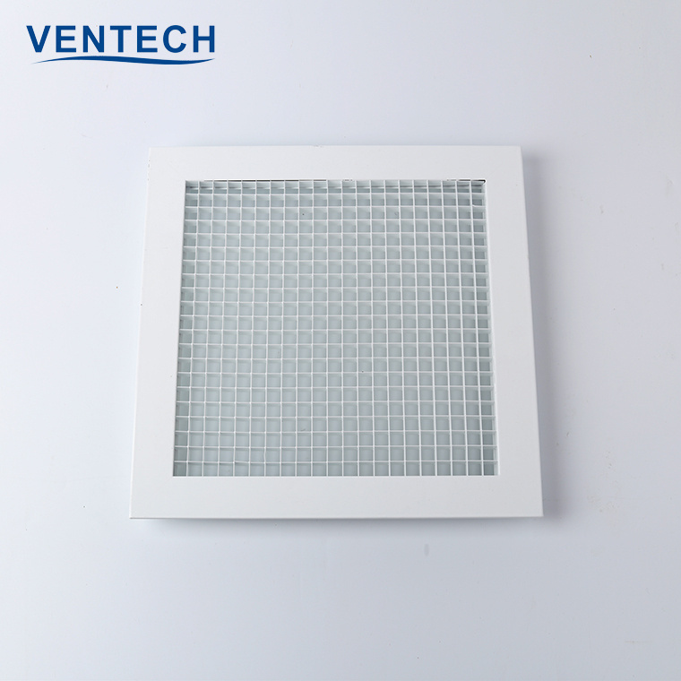 HVAC System  Chinese Factory Car Park Exhaust Air Egg crate Louver for Ventilation