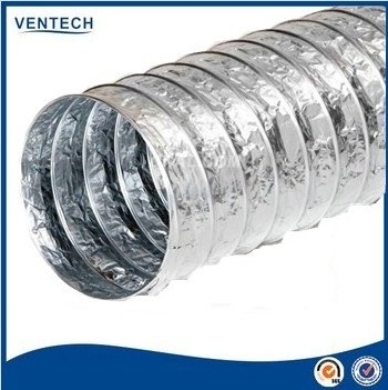 HVAC system aluminum supply round insulation insulated Flexible Duct