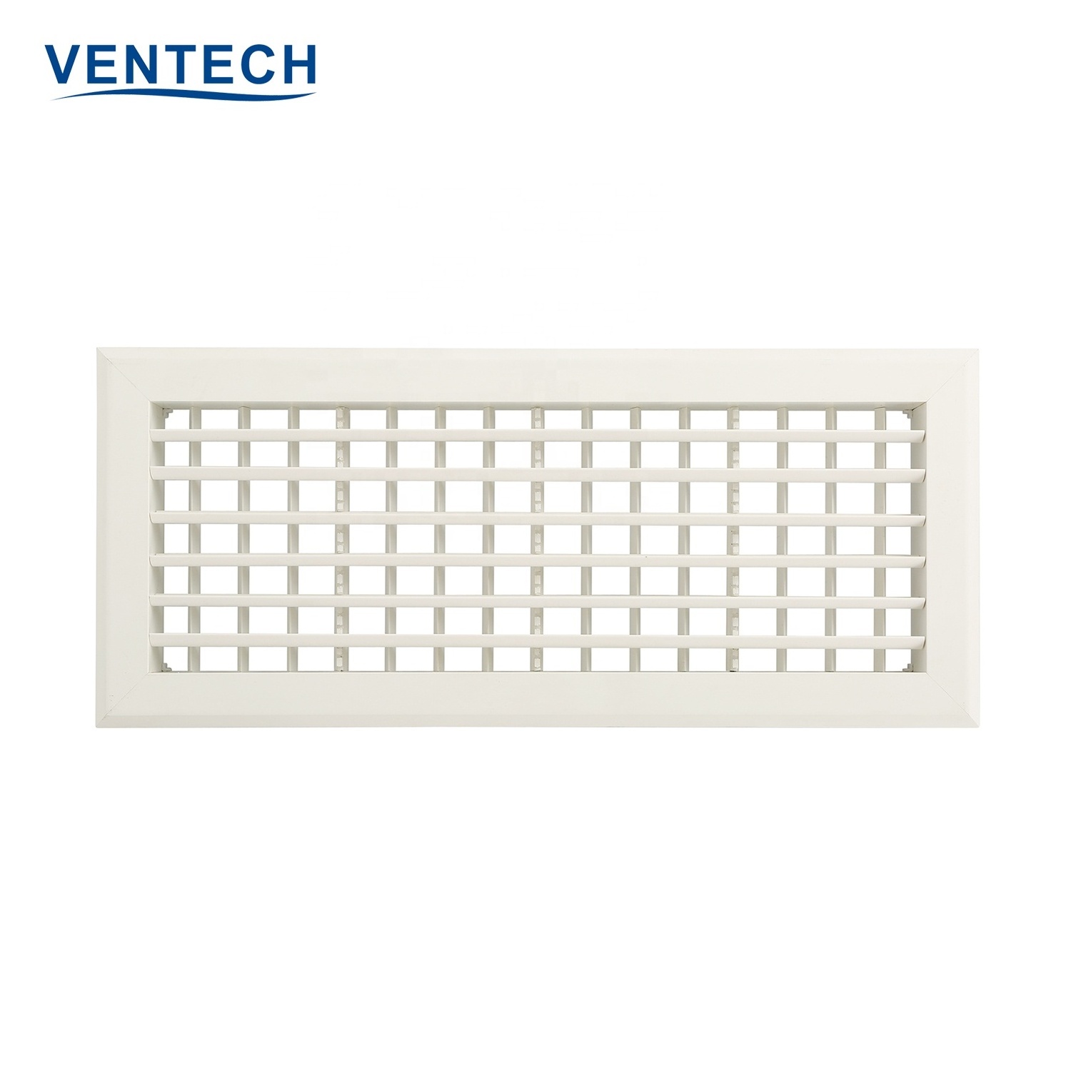 Hvac system ventilation grille aluminium vent cover double deflection grille