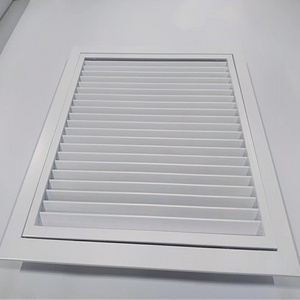 Ventilation  aluminum adjustable exhaust air grille louver with removable air filter