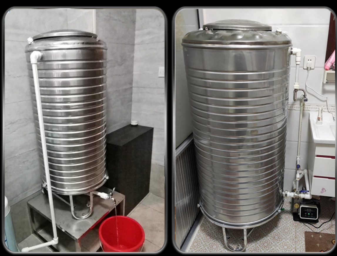 Cheap Price 10000 Liter Large stainless steel Chemical storage sanitary vessel cosmetic stainless steel tank water storage tank