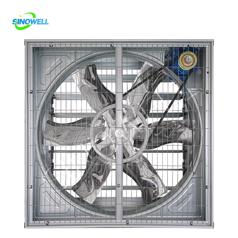 1.1KW/380V/50HZ air volume aluminium alloy industrial greenhouse exhaust fan in axial flow fans blower exhaust fan ventilation