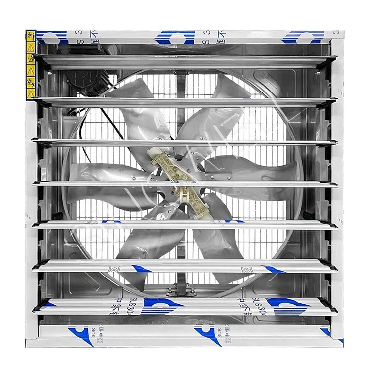 1.1KW/380V/50HZ air volume aluminium alloy industrial greenhouse exhaust fan in axial flow fans blower exhaust fan ventilation