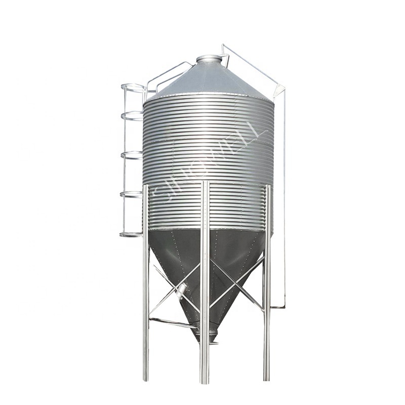 Poultry And Livestock Farming Feed Hopper/feed Bin/feed Tower Silo small grain silos 28 ton capacity farm silos for sale