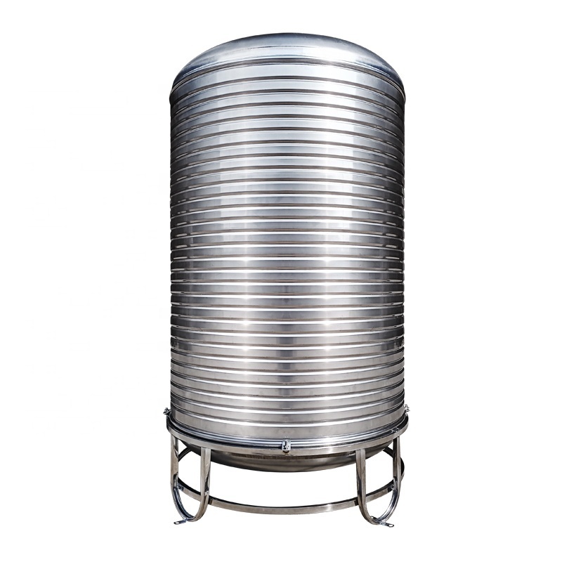 Cheap Price 10000 Liter Large stainless steel Chemical storage sanitary vessel cosmetic stainless steel tank water storage tank