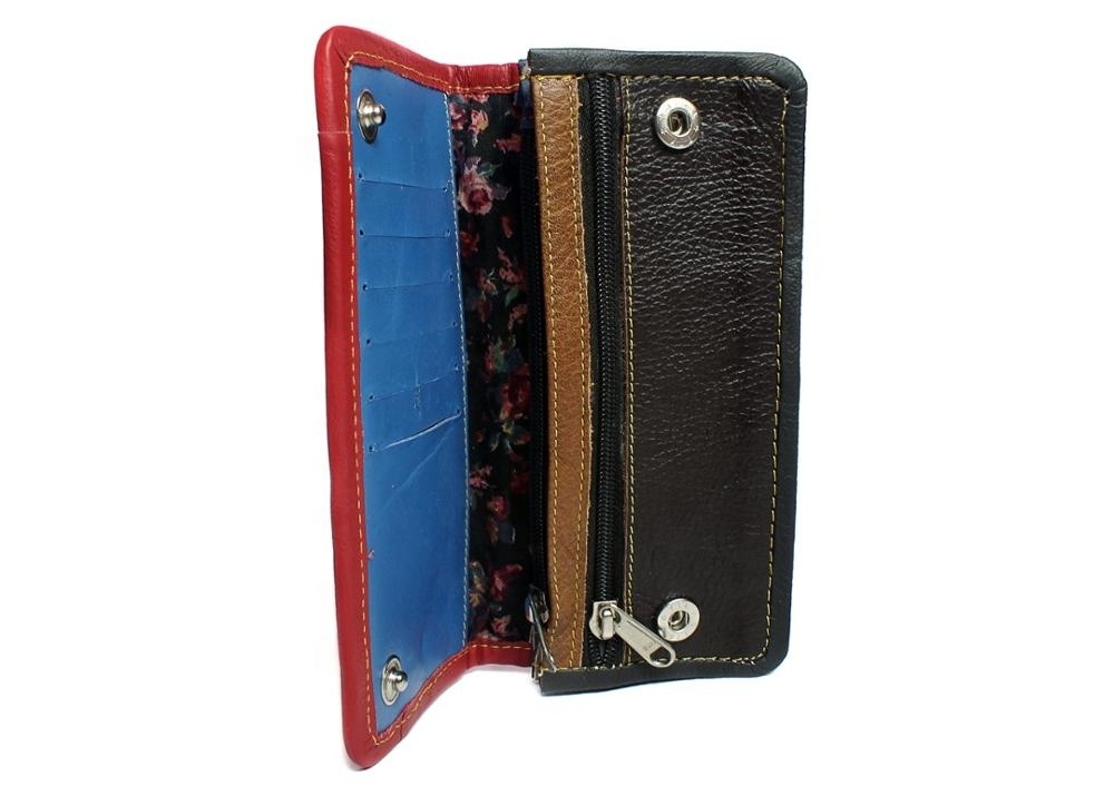 Genuine Leather Multi Color Latest Design Pure Leather Women Wallet