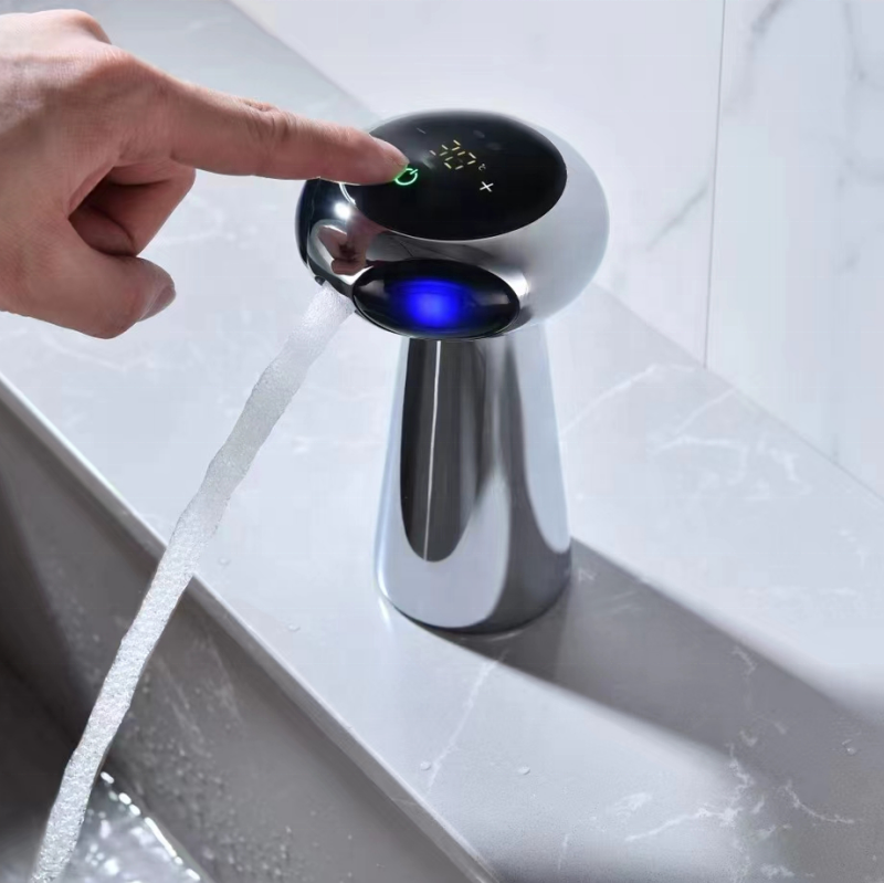 Single Handle Smart Sensor Faucet Infrared Sensor Automatic Kitchen Touchless Water Saving Automatic Faucet Sensor