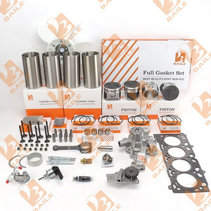 Engine Rebuild Kit D750 Overhaul Rebuild Kit Piston Ring Liner For Kubota D750 Forklift Diesel Engine Parts Complete Kit