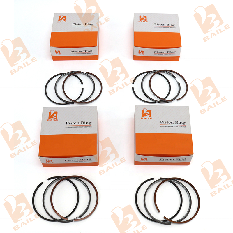 V2203 4D87 D1703 Piston Ring Set For Kubota Forklift Tractor Diesel Parts 17331-21050 1C030-32585 Piston Rings 87mm