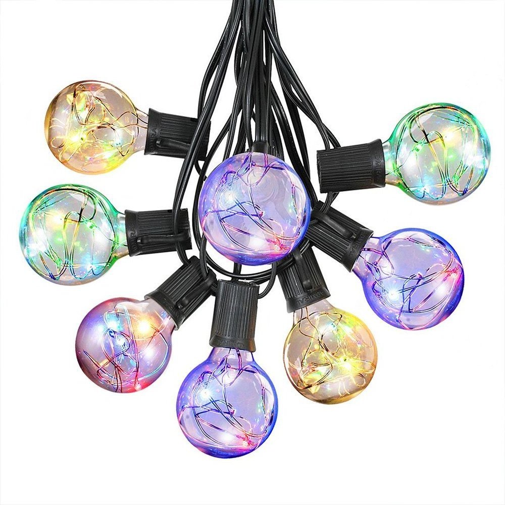 High Quality G40 RGB Led Copper Wire Bulb For String Lights Christmas Light