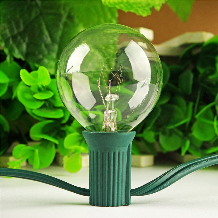 Factory outlet decorative  incandescent Edison G40 light  tungsten lamp bulbs