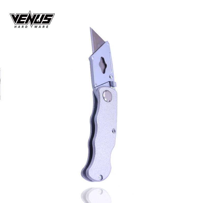 Pocket Universal Cutter Stainless Quick Change Blade Folding Utility Knife