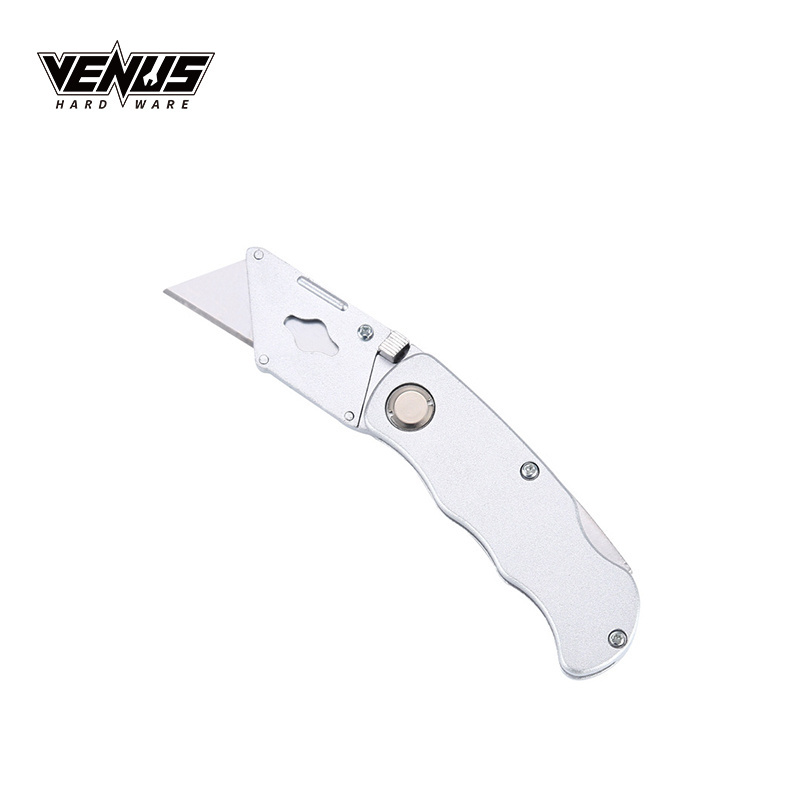 Pocket Universal Cutter Stainless Quick Change Blade Folding Utility Knife