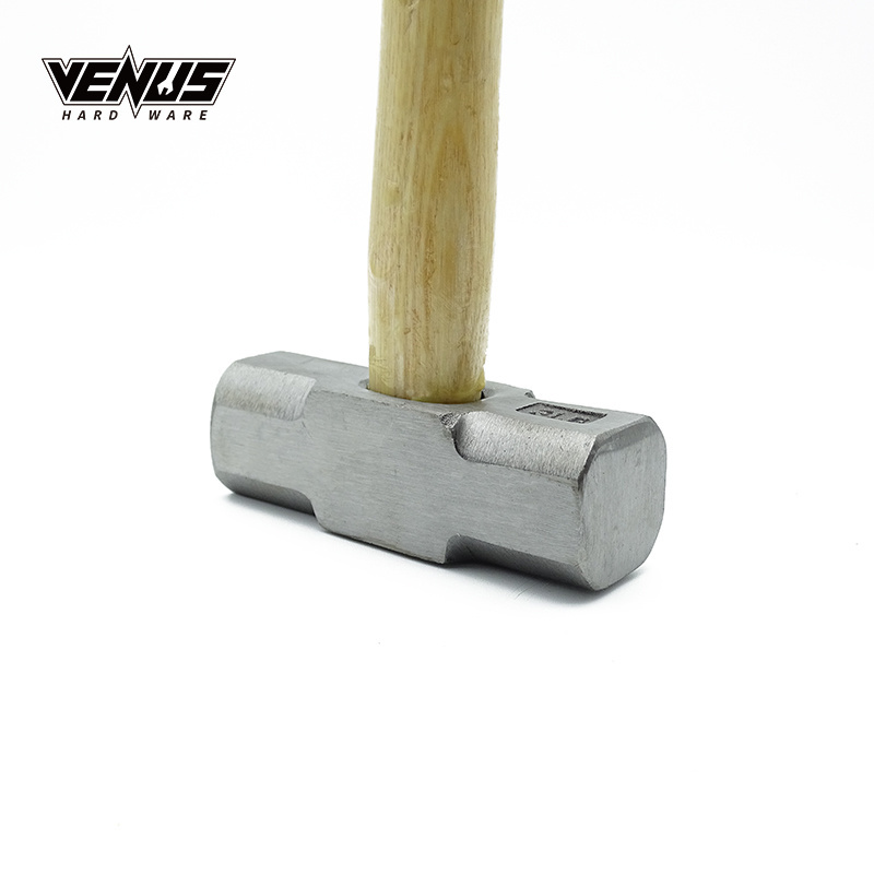 Multifunctional Double Head Carbon Steel Claw Hammer Ball Pein Hammer With Wooden Handle