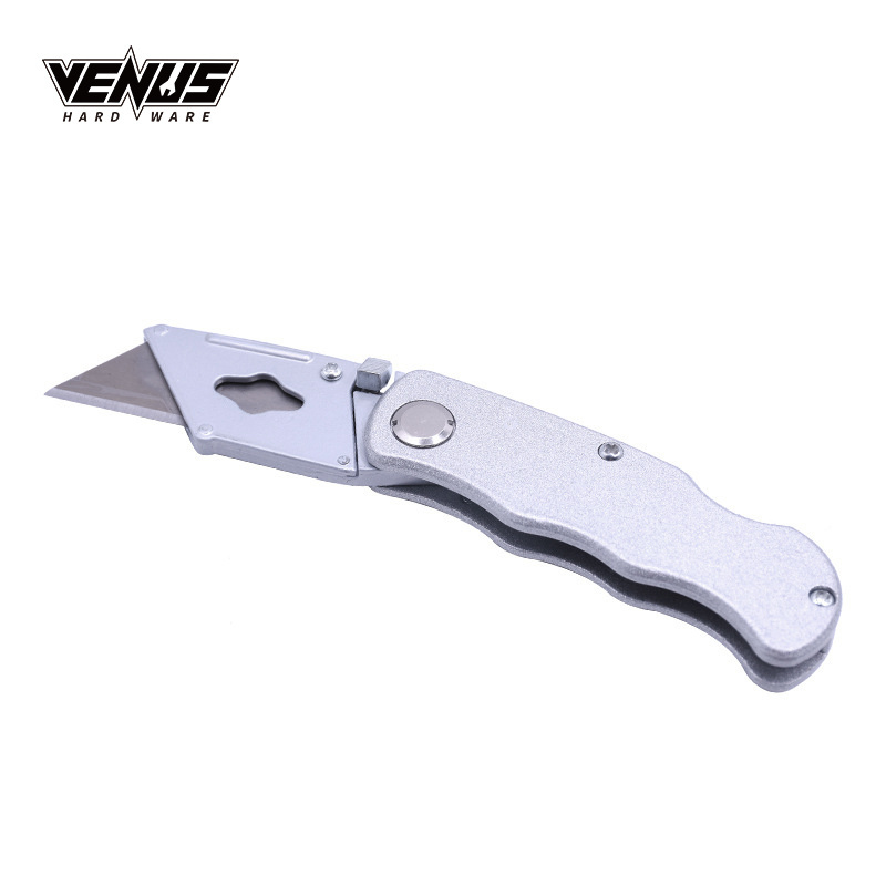 Pocket Universal Cutter Stainless Quick Change Blade Folding Utility Knife