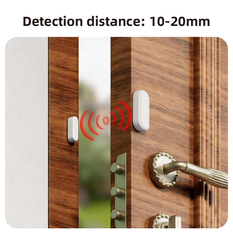 Home Security  Smart Home Mini Magnetic Garage Door Opening Sensor