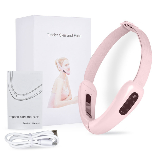 Mini Led Microcurrent Rf Slimming Skin Tightening Machine V Line Face Lifting Belt