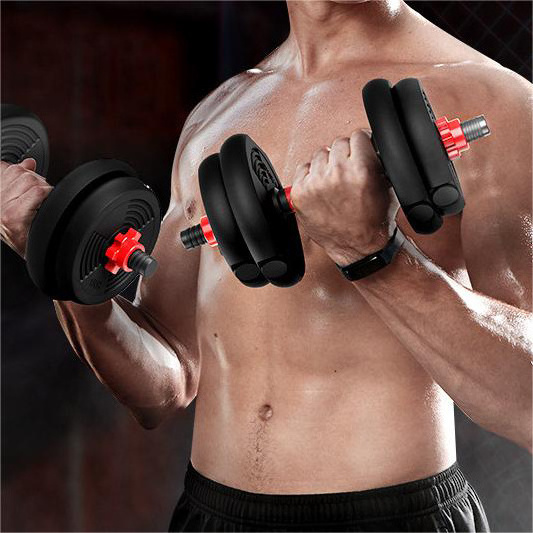 New electrophoresis 40.5kg 90lb black adjustable weights dumbbell set 40kg dumbbells rack