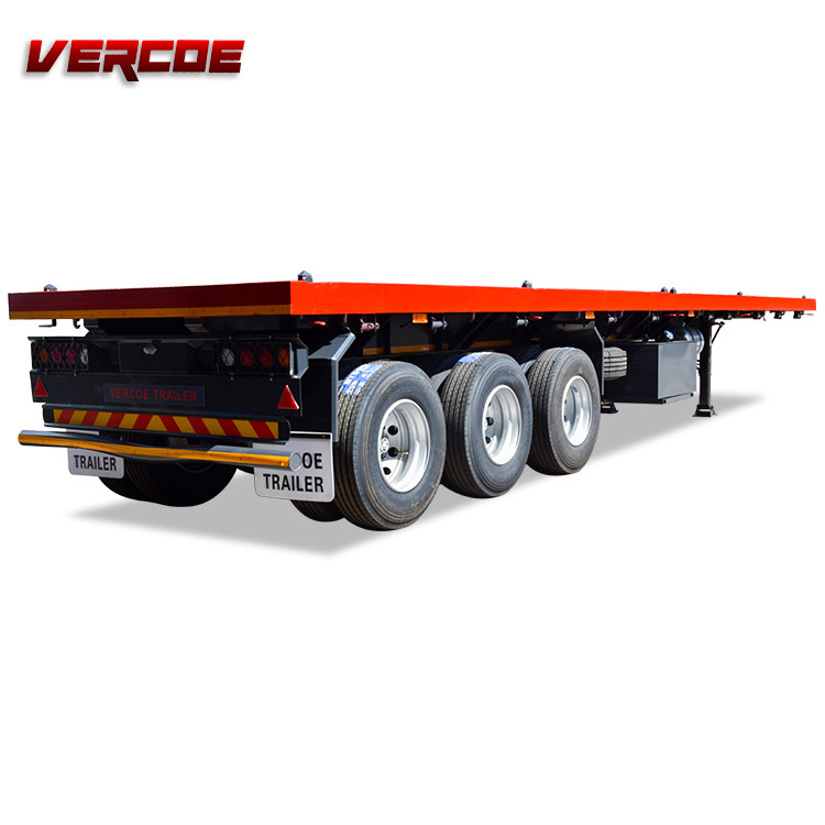 2 Axle 20 Ft 40 Ft Shipping Container Chassis With Gooseneck Skeleton Truck Frame Semi Trailer