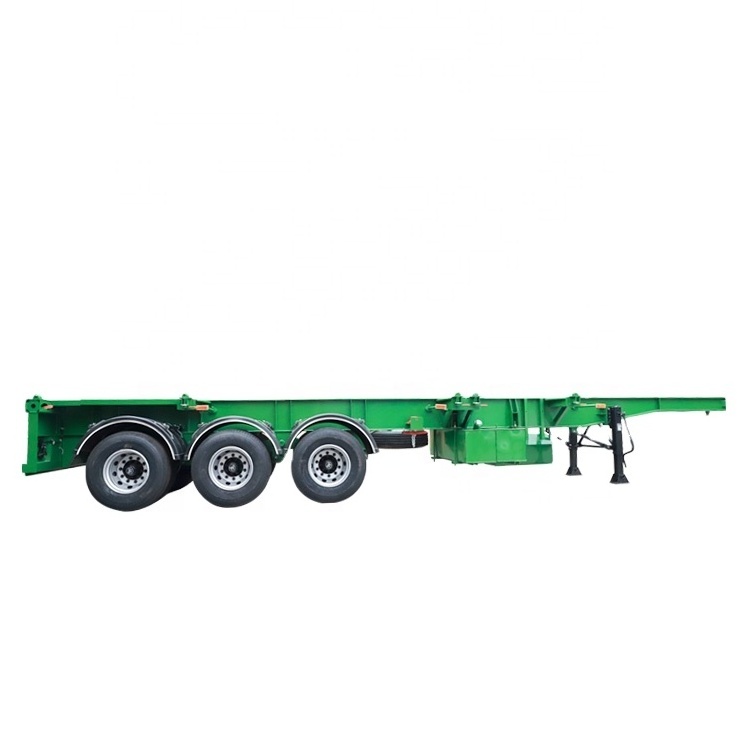 20ft 40ft Skeleton Trailer Container Skeleton Truck From China Manufacture