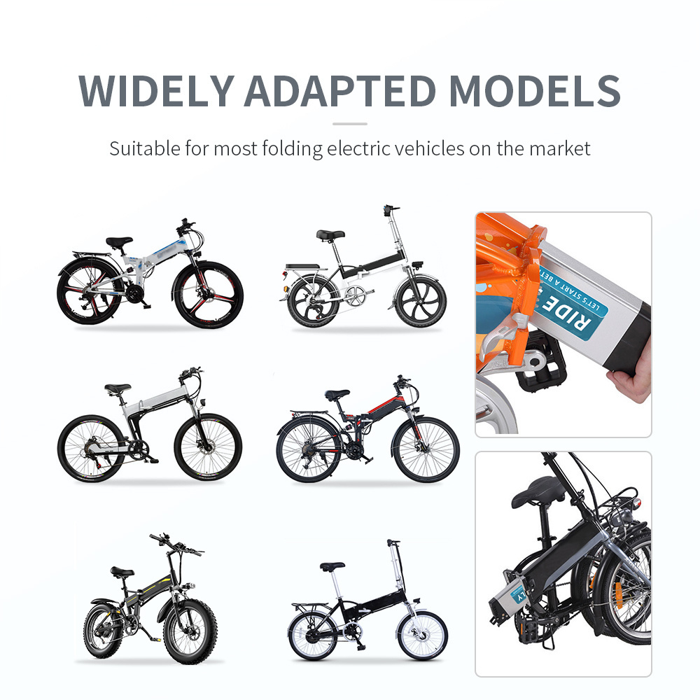 Electric Bike Battery for Electric Bicycles Rechargeable High Capacity Lithium Ion Battery NZ-B 48v 36v 10.5ah 12ah 13ah 15ah