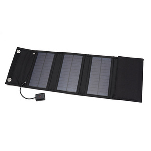 18W Portable Foldable Solar Panel for Charging Batteries and Power Station Rv Camping Equipment Charge Panneau Battery Panel