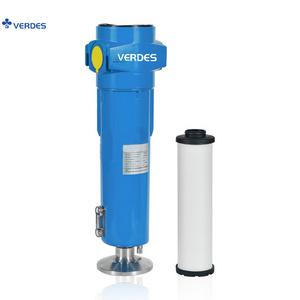 VERDES high efficiency 015 020 030 Q P S AO AA AX Precise Line  filter air compressor water separator coalescing filter